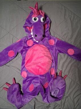 Princess Paradise Purple & Pink Dragon Infant Costume Onesie